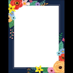 Image of Wildflowers Blank Chart