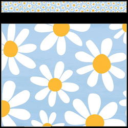 Image of Daisies Straight Border Trim