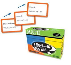 Image of I Have, Who Has? Math Game Grade 1-2