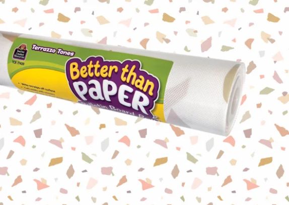Image of Terrazzo Tones Better Than Paper Bulletin Board Roll