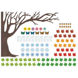 Image of Tree for All Seasons Bulletin Board Set