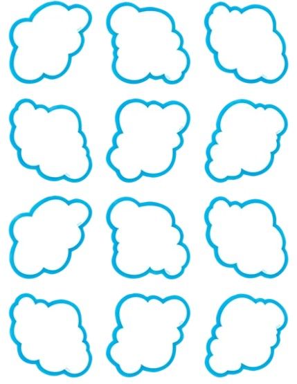 Image of Clouds Mini Accents