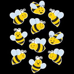 Image of Buzzing Bees Accents