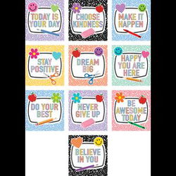 Image of Cool for School Positive Sayings Accents