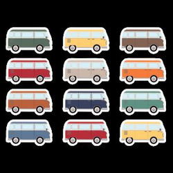 Image of Moving Mountains Road Trip Camper Vans Mini Accents
