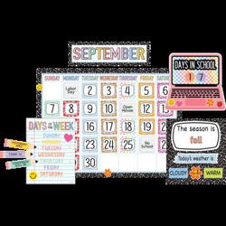 Image of Cool for School Calendar Bulletin Board