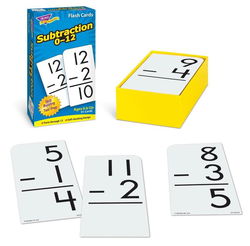 Image of Subtraction 0-12 Flash Cards