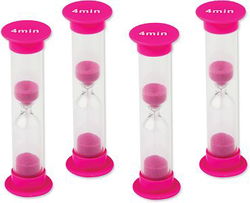 Image of 4 Minute Sand Timers-Small 4pk