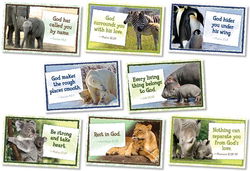 Image of God Cares for His Children Bulletin Board