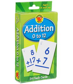 Image of Addition 0 to 12 Flash Cards