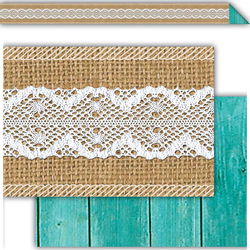 Image of Shabby Chic Double-Sided Border