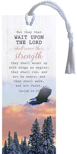 Image of Bookmark Tassel: Wait Upon -Isaiah 40:31