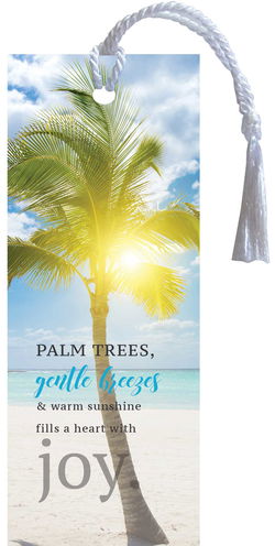 Image of Bookmark Tassel: Palm Trees
