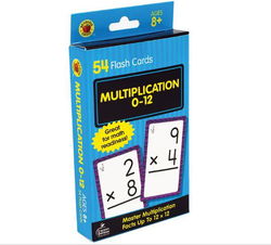 Image of Multiplication 0 to 12 Flash Cards