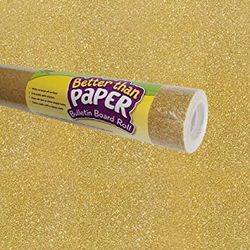 Image of Gold Shimmer Better Than Paper Bulletin Board Roll