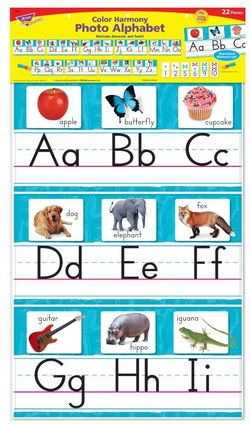 Image of Photo Alphabet Bulletin Board Set