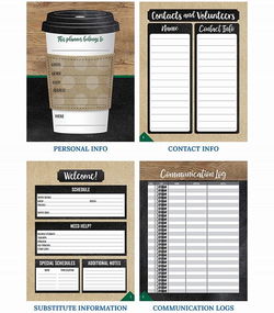 Image of Teacher Planner Industrial Cafe Paperback