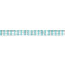 Image of Straight Border Trim Vintage Blue Stripes