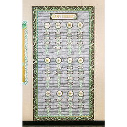 Image of Bulletin Board Eucalyptus Happy Birthday