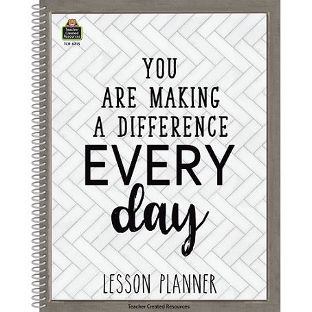 Image of Lesson Planner Modern Farmhouse