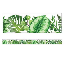 Image of Greenery Straight Borders 36′ Simply Boho
