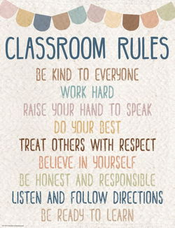 Image of Everyone is Welcome Classroom Rules