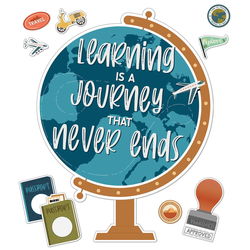 Image of Learning Is a Journey Bulletin Board Set