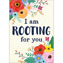 Image of Wildflowers – I Am Rooting For You Positive Poster