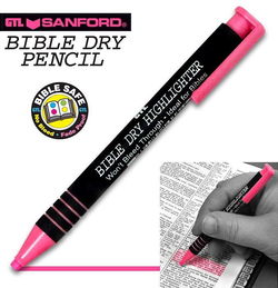 Image of Highlighter-Bible Dry-Pink.