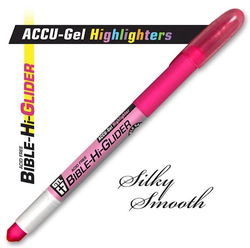 Image of Highlighter-Accu-Gel Bible Hi-Glider-Pink