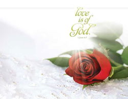 Image of Bulletin – Wedding -Love is of God