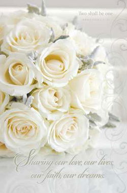 Image of Bulletin Wedding Sharing Our Love, Eph 5:31 100pk