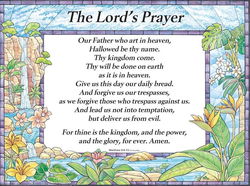 Image of Chart-Lords Prayer Wall -Laminated