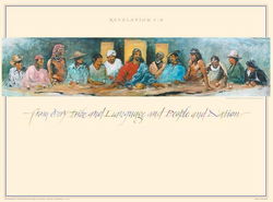 Image of Revelation 5:9, Laminated Wall Chart