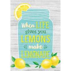 Image of Positive Poster When Life Gives You Lemons Make Lemonade