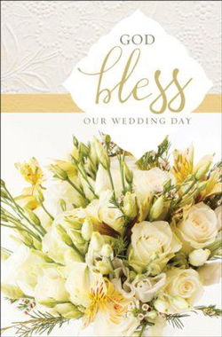 Image of Bulletin: God Bless Our Wedding Day