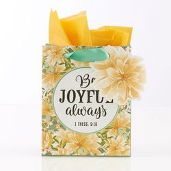 Image of Gift Bag e Joyful Always Extra Small  1 Thessalonians 5:16