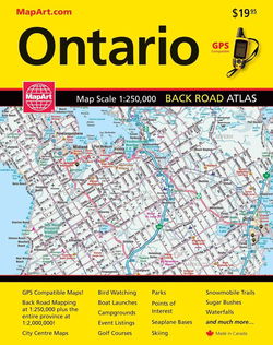 Image of Ontario Back Road Atlas