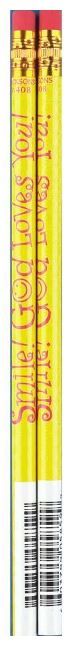 Image of Pencil Smile God Loves You