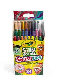 Image of Silly Scents Smash-Ups Mini Twistables Crayons, 24 Count