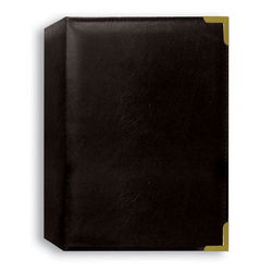 Image of Photo album Black Oxford Brass Corner