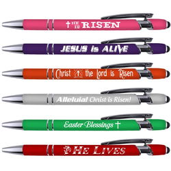 Image of Easter Religious Comfort Feel Pens Assorted Colours