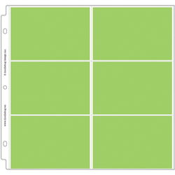 Image of Page Protectors 12’X12” 12/Pkg (6) 6”X4” Pockets