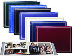 Image of Adhesive Magnetic Photo Album Post Bound Asst