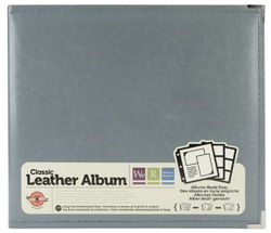 Image of Album Leather D-Ring Charcoal 12’X12”