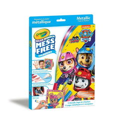 Image of Crayola Colouring Book & Markers Kit, Paw Patrol