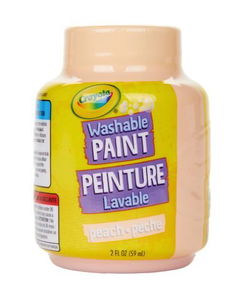 Image of Crayola Peach Washable Paint – 2 fl. oz