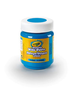 Image of Crayola Turquoise Washable Paint – 2 fl. oz