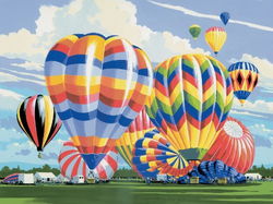 Image of Paint by Number Ballooning