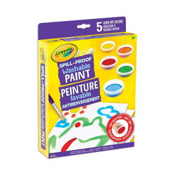 Image of Crayola Spill Proof Washable Paint Kit